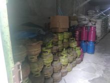 Pangkalan gas di Bengkalis heran elpiji bersubsidi langka (foto/Hari)