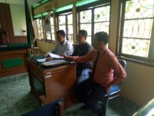 Majelis Hakim Pengadilan Negeri (PN) Bengkalis menolak atau menggugurkan upaya prapradilan (prapid) seorang tersangka AS (foto/Hari)