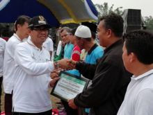 Peringatan Hari Kesehatan Nasional (HKN) Tingkat Kabupaten Kuantan Singingi (foto/Zar)