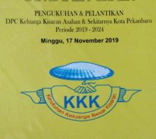 Kerukunan Keluarga Besar Kisaran Asahan dan Sekitarnya bakal melakukan pelantikan pengurus DPC Pekanbaru (foto/ist)