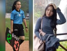 Wasit cantik di Jambi ini bikin netizen terpesona (foto/int)