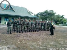 Tim Dalwaslat Korem 031/Wira Bima Kunjungan Kerja ke Kodim 0314/Inhil (foto/Rgo)