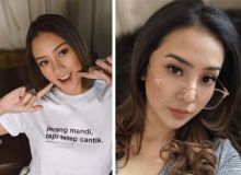 Selebgram Anya Geraldine enggak suka mandi, tapi tetap cantik (foto/int)