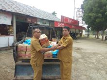 Musibah banjir yang melanda Kelurahan Muara Lembu Kecamatan Singingi, Kabupaten Kuantan Singingi, Provinsi Riau (foto/Zar)