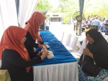 jelang Natal 2019 dan Tahun Baru 2020, Bank Indonesia (BI) Perwakilan Riau bersama perbankan di Pekanbaru membuka layanan penukaran uang rupiah pecahan kecil di Kantor Bank Indonesia Provinsi Riau (Foto: Istimewa)