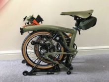 Sepeda dengan merk Brompton tersebut mulai ngehits dikalangan pecinta gowes (foto/int)