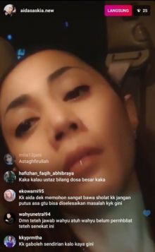 Upaya Bunuh Diri Aida di Akun Instagram