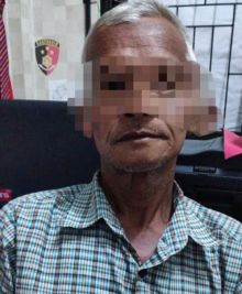 warga Jalan Darat Limau, Desa Kembung Luar, kecamatan Bantan, Kabupaten Bengkalis ditetapkan sebagai tersangka kasus kebakaran hutan dan lahan (foto/int)