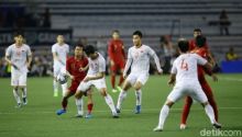 Indonesia kalah 0-3 dari Vietnam di final SEA Games 2019. (Foto: Grandyos Zafna/detikSport)