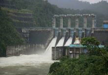 Waduk Pembangkit Listrik Tenaga Air (PLTA) Kota Panjang dibuka (foto/int)