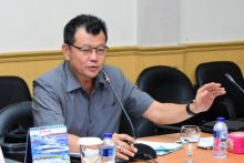 Anggota Komisi II DPRD Bengkalis Ruby Handoko alias Akok terpilih secara aklamasi sebagai Ketua Asosiasi Kabupaten (Askab), Persatuan Sepakbola Seluruh Indoneaia (PSSI) Kabupaten Bengkalis (foto/int)