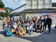 Surak Rang Kuantan berhasil tampil memukau di Padang Panjang Provinsi Sumatera Barat (foto/Zar)