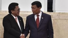 Konflik internal Partai Hanura, Wiranto mendesak agar OSO mundur dari Ketum Hanura (foto/int)