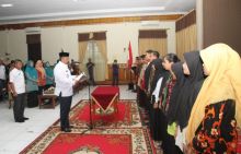 Pemerintah Kabupaten Siak menyelenggarakan kegiatan Peringatan Hari Keluarga Nasional (foto/Lin)