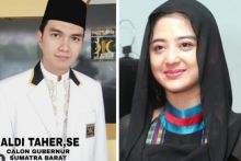 Mantan suami Dewi Perssik, Aldi Taher maju bakal calon Gubernur Sumatera Barat (foto/int)