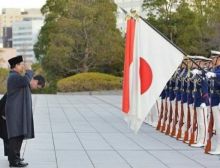 Menhan Prabowo Subianto berkunjung ke Jepang (foto/int)