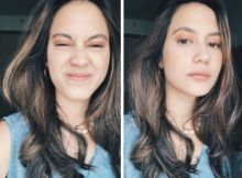Foto jelek artis Pevita Pearce (foto/int)