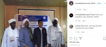 Ustaz Abdul Somad saat menyelesaikan gelar doktor di Oumdurman Islamic University, Sudan (Foto: IG Ustaz Abdul Somad)