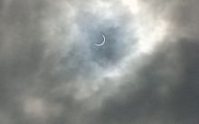 Gerhana Matahari Cincin juga bisa dilihat di Kuansing (foto/zar)
