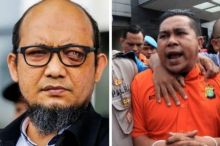 Novel Baswedan disiram air keras oleh oknum kepolisian (foto/int)