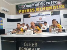 Kepolisian Resor (Polres) Bengkalis terbitkan rekomendasi terhadap seorang oknum personel Polres Bengkalis diberhentikan tidak dengan hormat (foto/Hari)