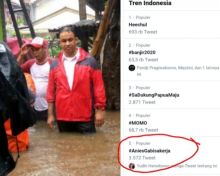 Tagar Anies Baswedan tak bisa kerja jadi trending (foto/int)
