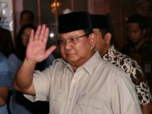 Menteri Pertahanan Prabowo Subianto 