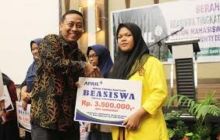 Ratusan Mahasiswa dan Pelajar Raih Beasiswa Pendidikan Dari PT RAPP