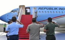 Presiden Joko Widodo (Jokowi) pergi ke Natuna, Kepulauan Riau (foto/int)