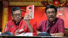 Hasto Kristiyanto dan Djarot Saiful Hidayat 