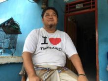 Zairin Masih setia bekerja sebagai penjaga kamar mayat (Foto: Okezone/Demon)