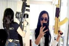 Salah satu foto yang diunggah La Catrina di akun media sosialnya. Foto: int 