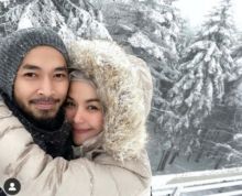 Uki eks Noah Band saat bersama istri di Turki (foto/int)