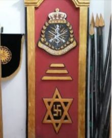 Ada Lambang Nazi dan Yahudi di Kerajaan Agung Sejagat