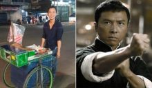 Kolase foto pemeran IP man