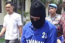 Tersangka Joko yang diamankan Jajaran Polres Pasuruan. Foto: int 