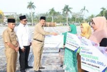 Bupati Siak Alfedri meminta jajarannya segera melaksanakan instruksi Presiden RI Joko Widodo (foto/int)