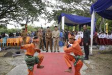 Syukuran Program Tanah Obyek Reforma Agraria (TORA) Tahun 2019 oleh masyarakat Kampung Koto Ringin Kecamatan Mempura Kabupaten Siak (foto/lin)