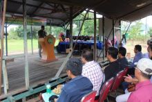 Dandim 0314/Inhil segera mengumpulkan Pimpinan Perusahaan dan Bagian Humasnya untuk memberikan  Sosialisasi Penanganan Karhutla (foto/Rgo)