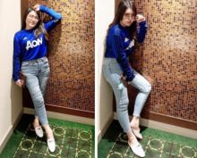 Via Vallen pengemar Manchester United (foto/int)