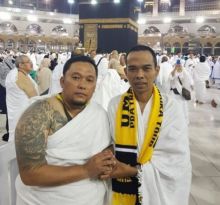 Ustadz Abdul Somad saat berada di tanah suci (foto/int)