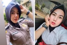 Polwan Brigadir Iis Mulyani cantik dan mempesona (foto/int)