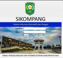 Disperindag sudah beberapa tahun meluncurkan website Sistem Informasi Komunitas pangan (foto/int)