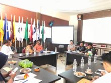 Bakal Pasangan Calon Perseorangan Bupati dan wakil Bupati Pelalawan Pasangan Drs. H. Zaini Ismail, M.Si dan Tengku Kespandiar, ST.,MM sudah melakukan Input Dukungan Bakal Pasangan Calon Perseorangan dalam Sistem Informasi Pencalonan (Silon) Offline (foto/Ardi)