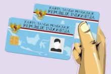 Dinas Kependudukan dan Pencatatan Sipil (Disdukcapil) Kabupaten Pelalawan, memprioritaskan pencetakan KTP el untuk pemula (foto/ilustrasi)