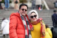 Rano Karno dan Istri 