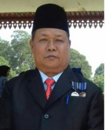 Isu pengunduran diri Camat Langgam Saparudin, akhirnya terjawab (foto/Ardi)