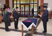 Bupati Siak Alfedri menunjuk Asisten Administrasi Umum Setda Jamaluddin sebagai Penjabat (Pj) Sekretaris Daerah (foto/int)