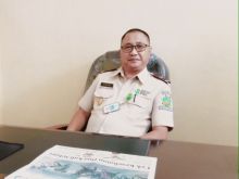 Jufrihadi resmi menjabat sebagai Kepala Kantor Kesehatan Pelabuhan (KKP) Kelas III Tembilahan (foto/Rgo)