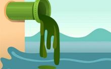 Limbah diduga dari perusahaan mengeluarkan bau busuk (foto/ilustrasi)